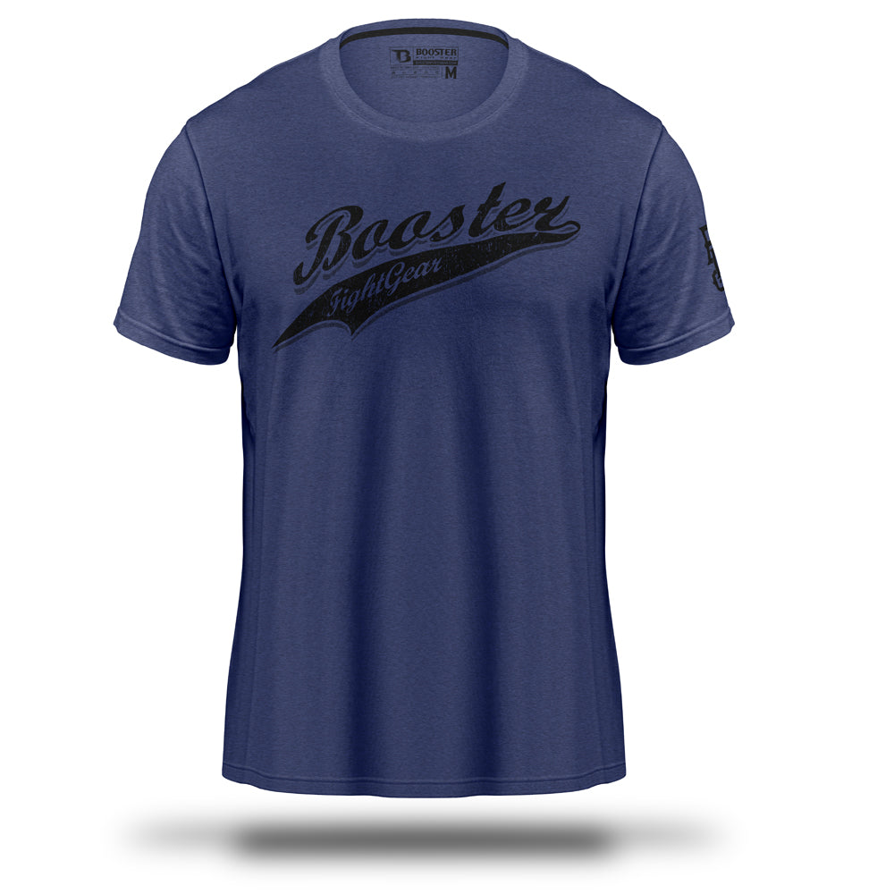 T-shirt met Booster-logo B Vintage Slugger Tee BL
