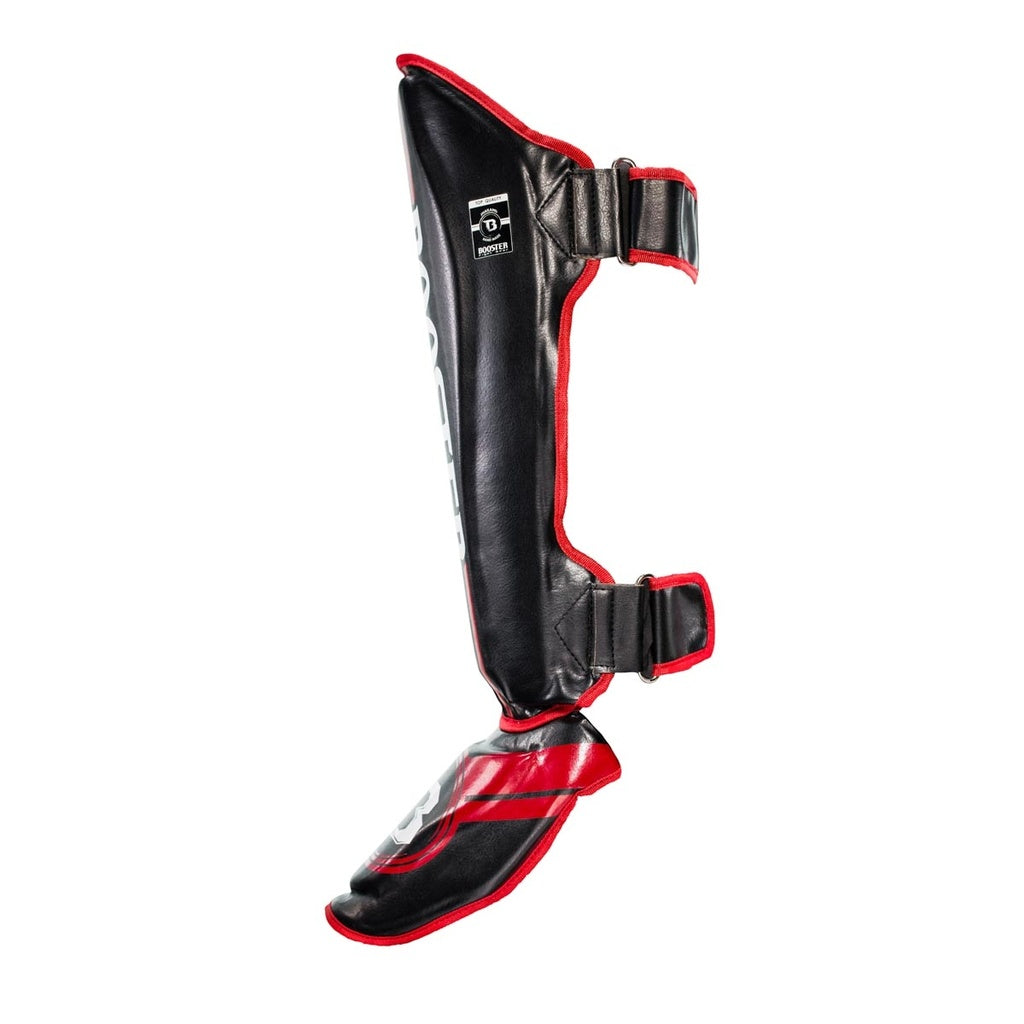 Shin guards red BSG V 3 RED