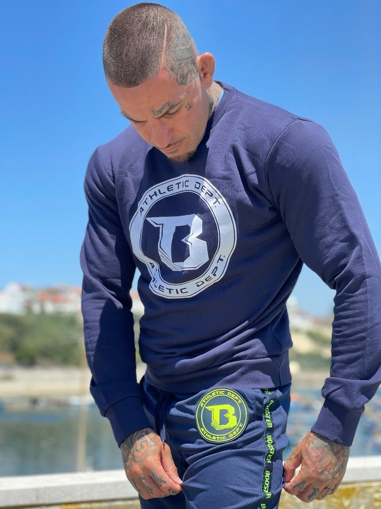 Sweater in Blau B Bold Sweater BLUE