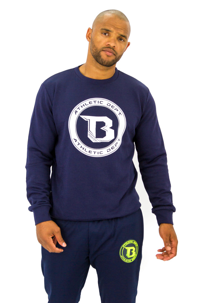 Sweater in Blau B Bold Sweater BLUE