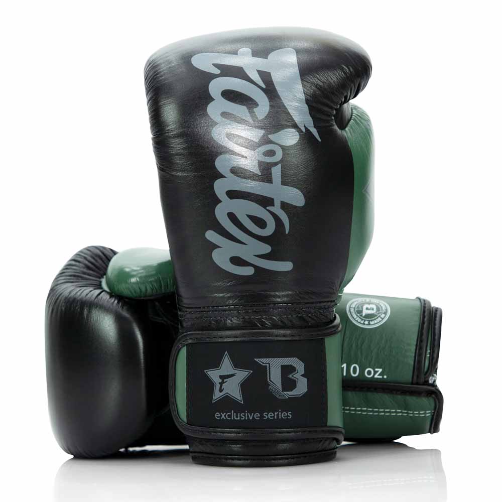 Boxhandschuhe Fairtrex und Booster Kooperation FXB BG V2 BK/GR/GY