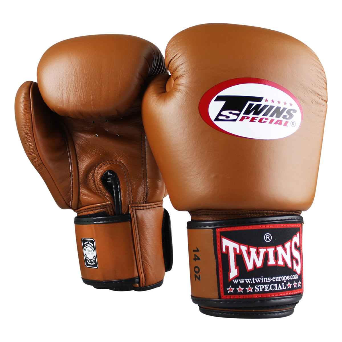 Boxhandschuhe von TWINS aus Echtleder RETRO