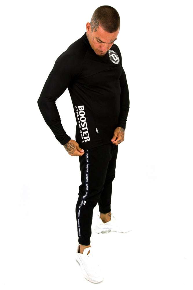 Sweater in Schwarz mit Booster Logo B Force Track 1