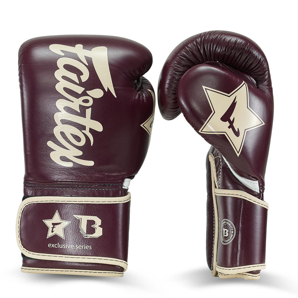Boxhandschuhe Fairtrex und Booster Kooperation FXB-BG V2 BR/CR