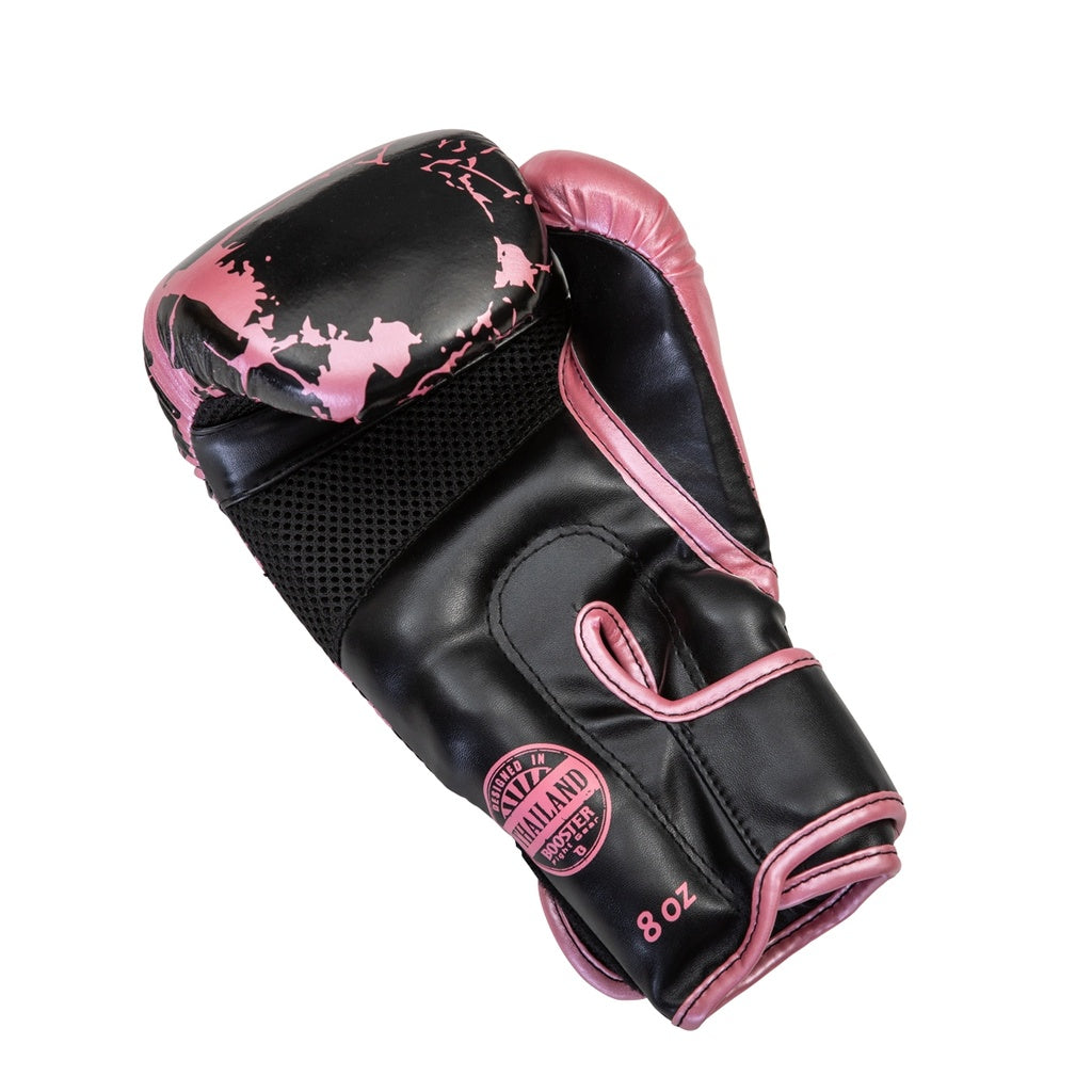 Boxhandschuhe für Kinder in Pink glänzend für Kinder BG YOUTH MARBLE PINK