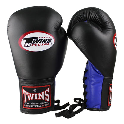 Boxhandschuhe von TWINS schnürer BGLL-1 BU/BK