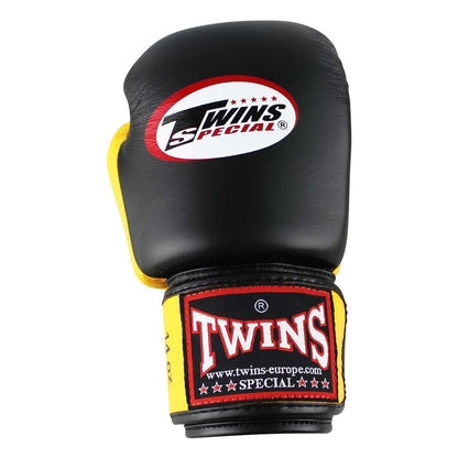 Boxhandschuhe von TWINS BGVL 3 Black/Yellow