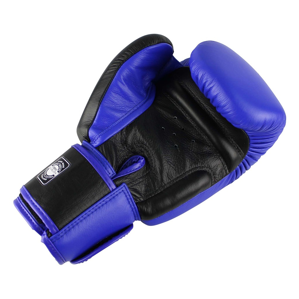 Boxhandschuhe von TWINS aus Echtleder BGVL 3 Retro blue/black