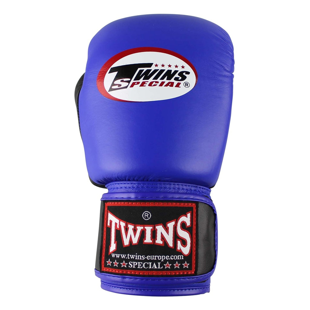 Boxhandschuhe von TWINS aus Echtleder BGVL 3 Retro blue/black