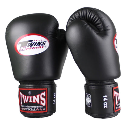 Boxhandschuhe von TWINS aus Echtleder BGVL 3 AIR BLACK
