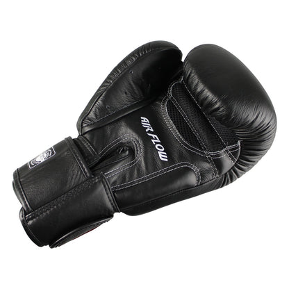 Boxhandschuhe von TWINS aus Echtleder BGVL 3 AIR BLACK
