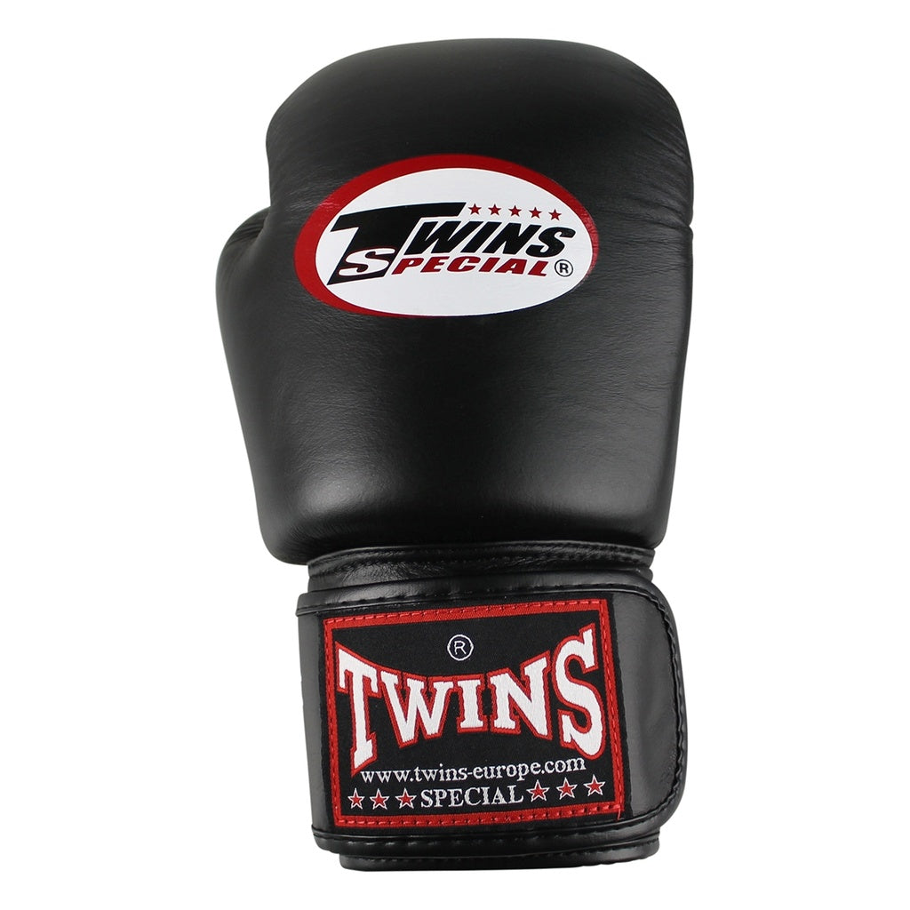 Boxhandschuhe von TWINS aus Echtleder BGVL 3 BLACK
