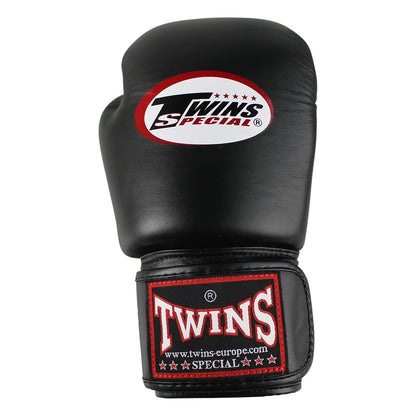 Boxhandschuhe von TWINS aus Echtleder BGVL 3 BLACK