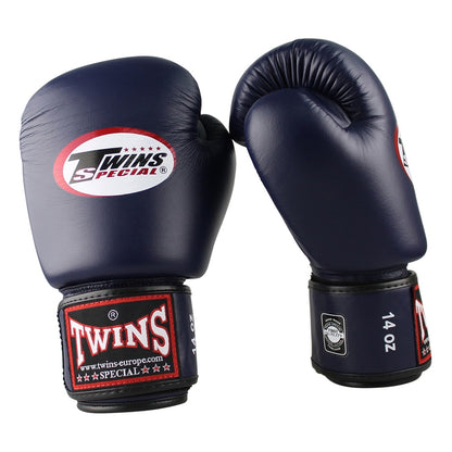 Boxhandschuhe von TWINS aus Echtleder BGVL 3 BLUE
