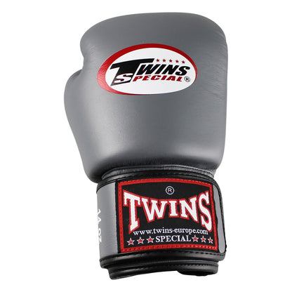 Boxhandschuhe von TWINS aus Echtleder BGVL 3 GREY