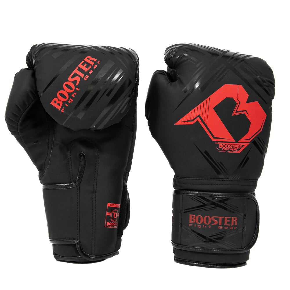 Boxhandschuhe für Anfänger Rot Schwarz BFG ALPHA BK/RD
