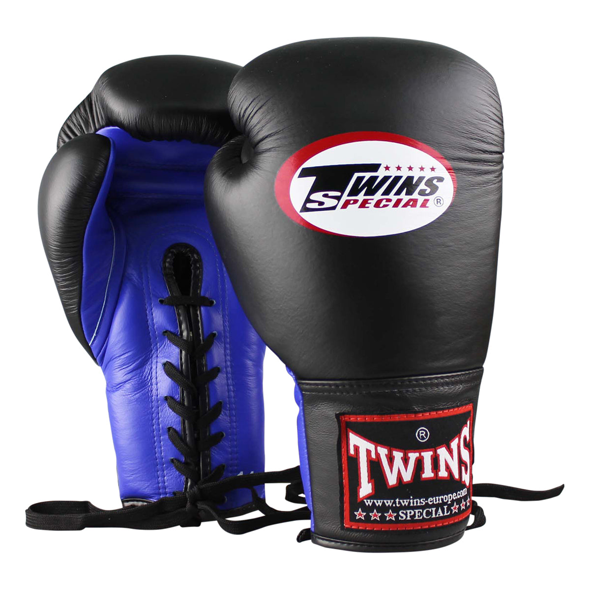 Boxhandschuhe von TWINS schnürer BGLL-1 BU/BK
