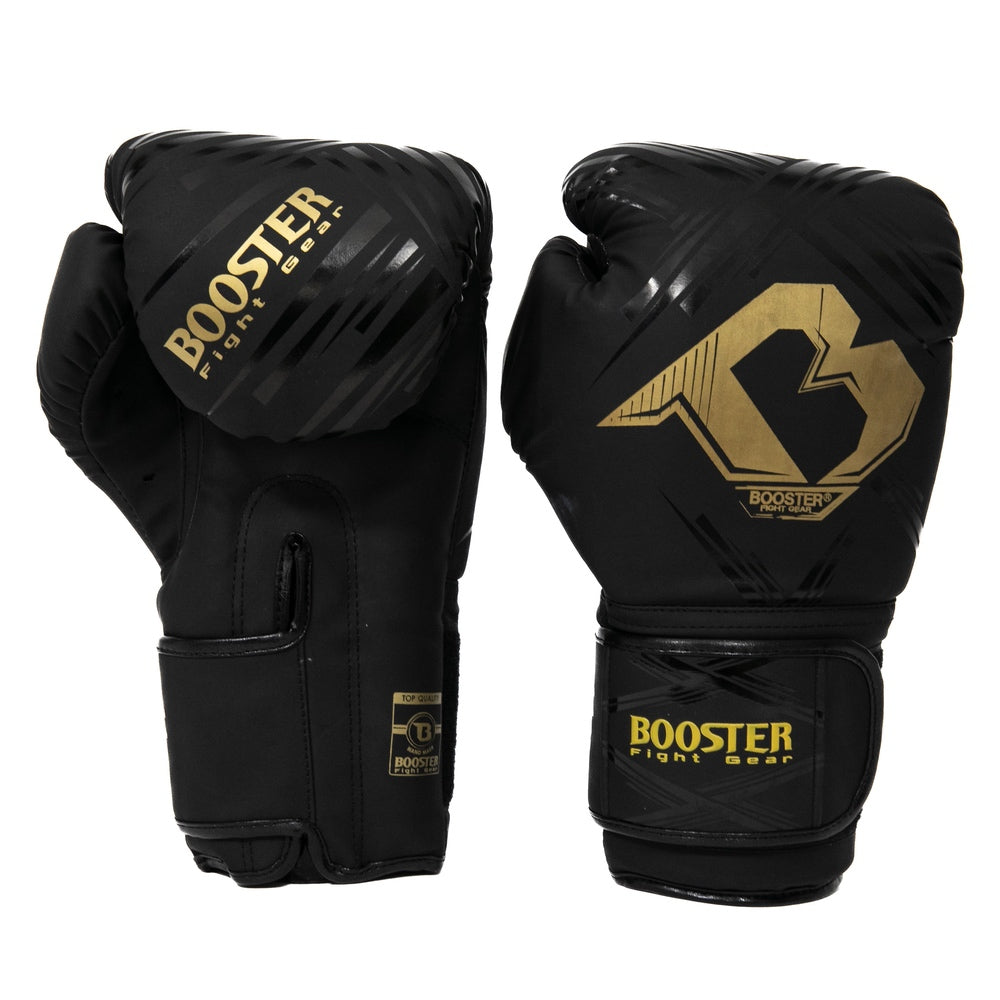 Boxhandschuhe für Anfänger Gold Schwarz BFG ALPHA BK/GD